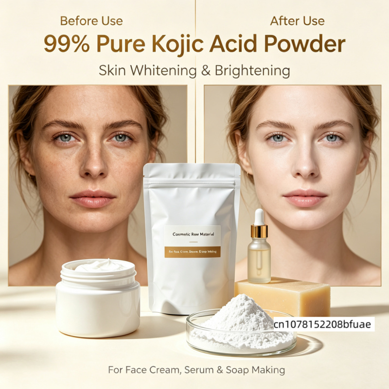 Soap Making Acid - Poudre d'acide kojique pur à 99