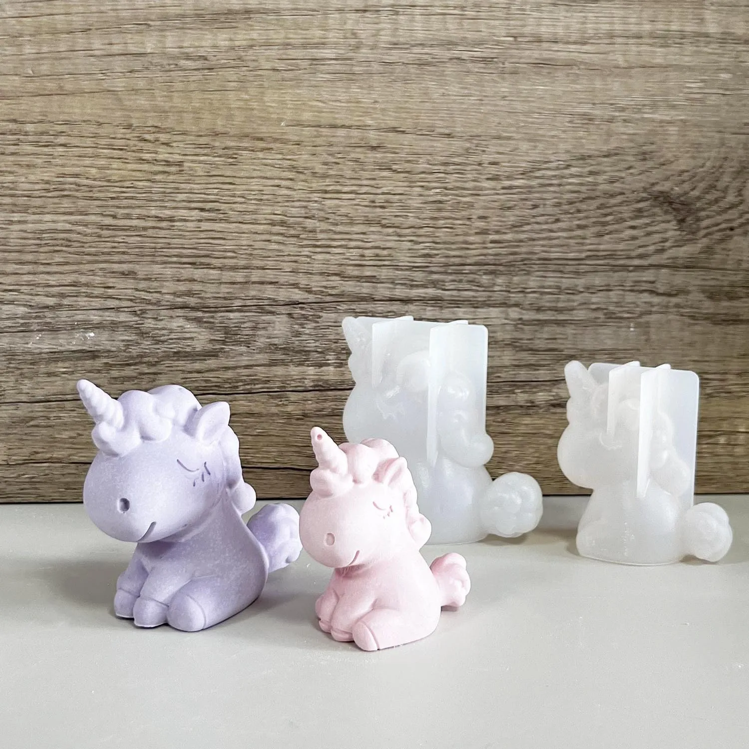 Soap Mold Silicone Loaf - Moule géométrique 3D en Silicone, licorne,