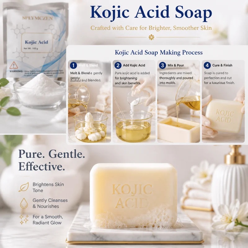 Soap Making Acid - SPLYMCZEN Parfums de Savon, Poudre de
