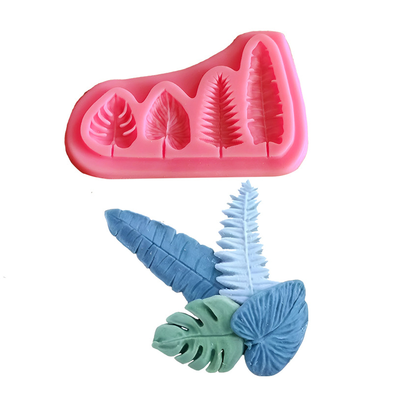 Soap Mold Silicone Loaf - Moules en Silicone feuilles de palmier