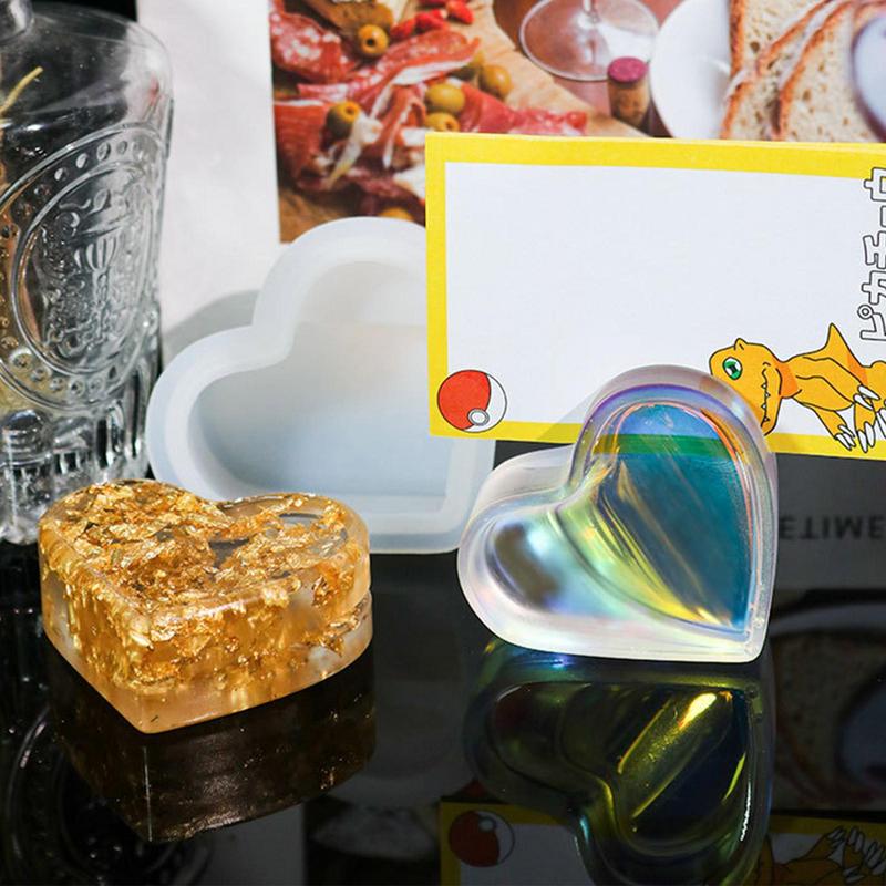 Soap Making Notes - Moule en forme de cœur 3D,