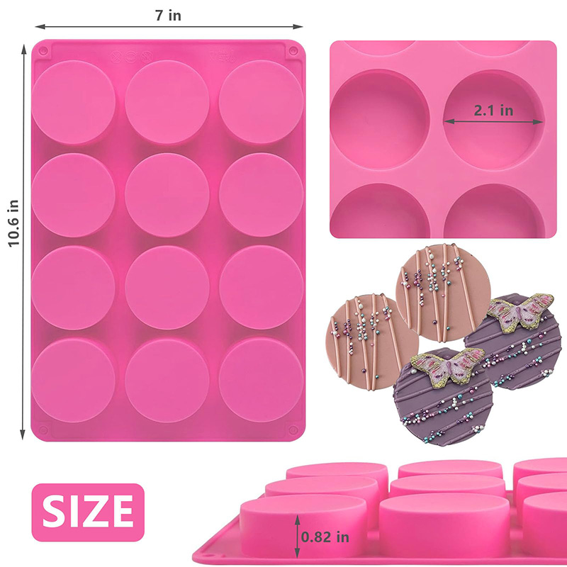 Moule en silicone rond à 12 ca - Soap Mold Silicone Loaf avis et prix