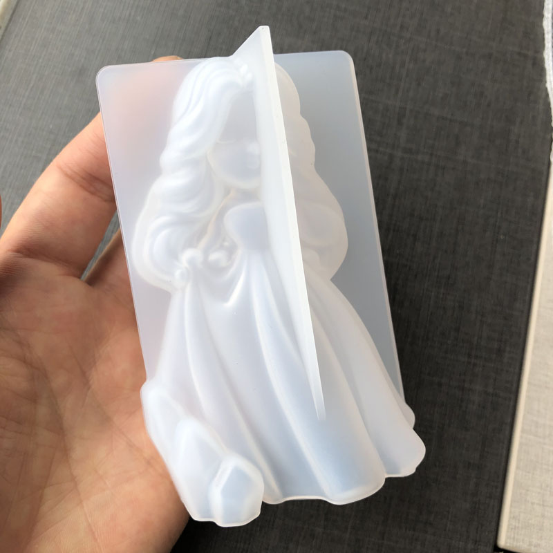 Moule à bougie princesse 3D en - Soap Mold Silicone Loaf avis et prix