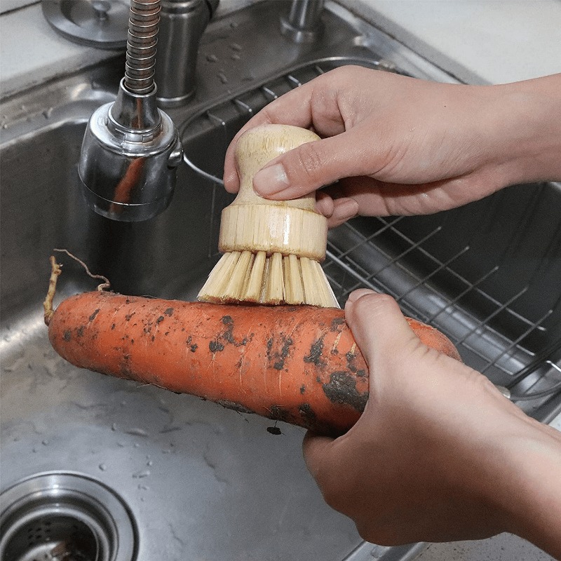 Brosse à vaisselle en bambou a - Oxide Pigment Soap avis et prix