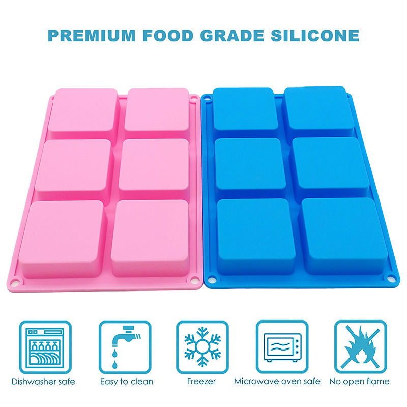 Moule à savon carré en silicon - Soap Mold Silicone Loaf avis et prix