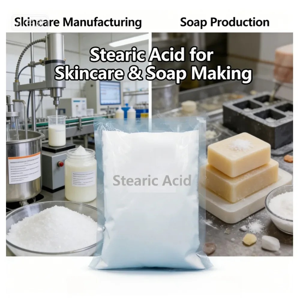 Poudre d'acide stéarique 100%  - Soap Making Acid avis et prix