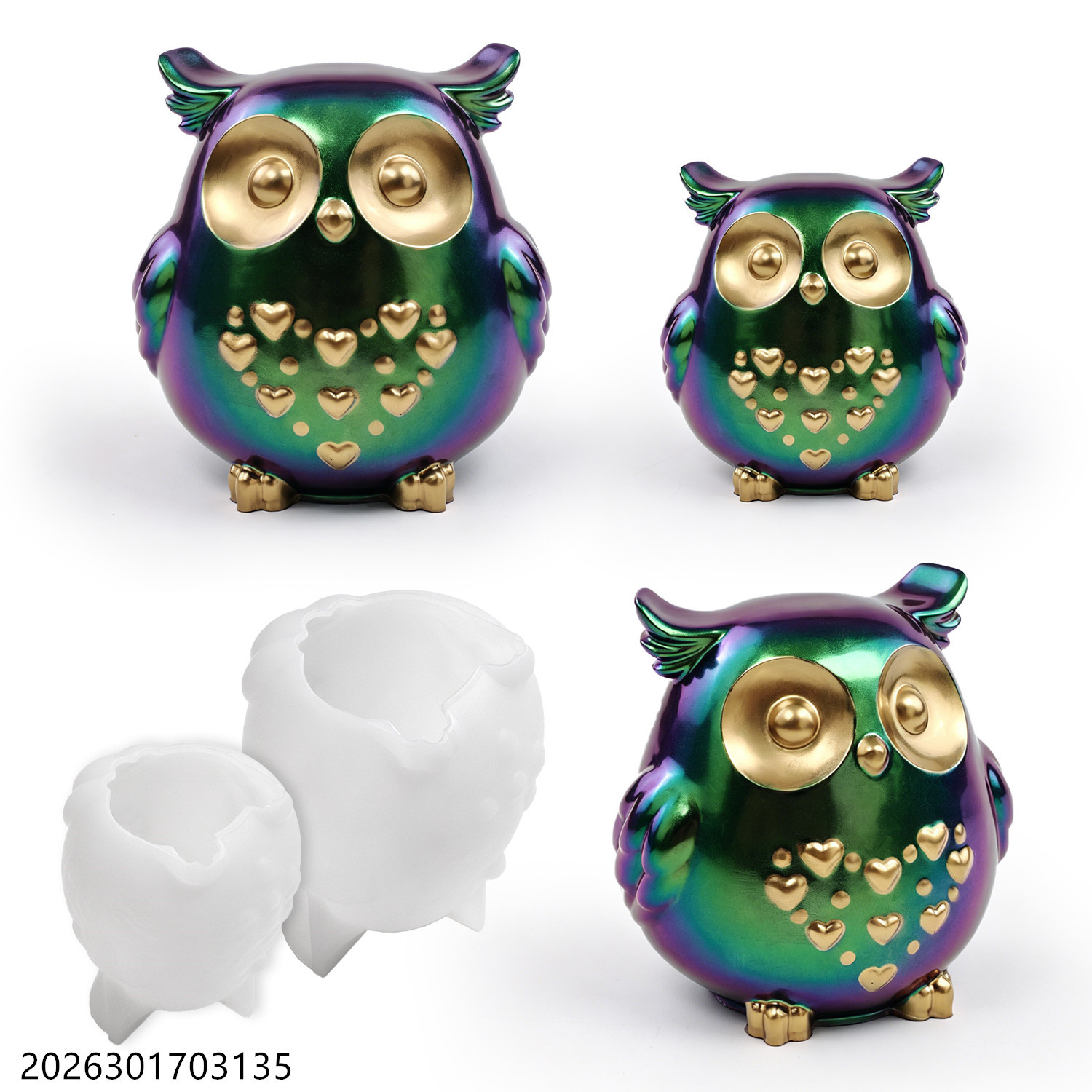 Moule en silicone Hibou 3D en  - Soap Making Chemical avis et prix