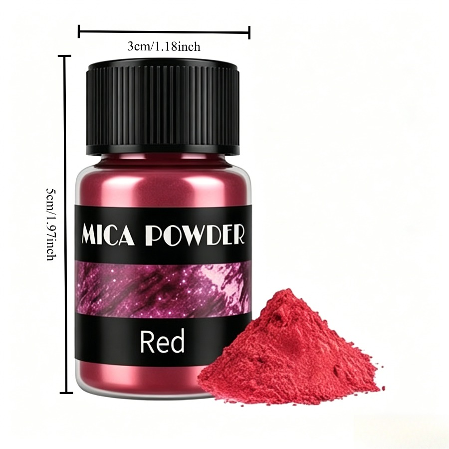 Poudre de mica rouge chatoyant - Oxide Pigment Soap avis et prix